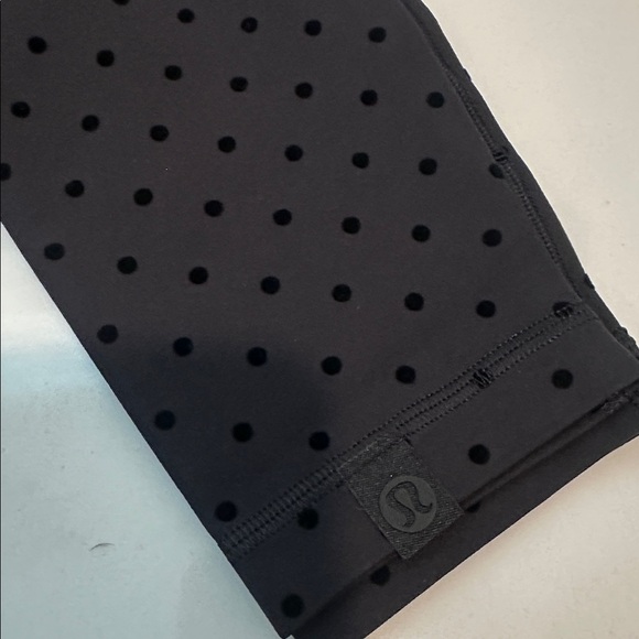 NWT Lululemon Polka Flock Black Align High Rise Pant 28” Legging Size 6 - Picture 11 of 11